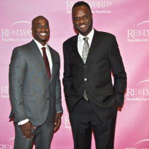 Michael A. Amos and director Jeremy Whittaker (Destiny) - ReelWorld Film Festival