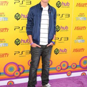 Actor Brennan Bailey arrives at Varietys 5th annual Power Of Youth event presented by The HUB at Paramount Studios on October 22 2011 in Hollywood California