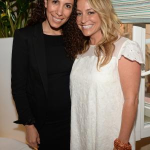 IMDbs Yasmine Hanani and Emily Glassman attend the IMDBs 2013 Cannes Film Festival Dinner Party during the 66th Annual Cannes Film Festival at Restaurant Mantel on May 20 2013 in Cannes France