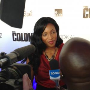 Lisa Berry at The Colony World Premiere