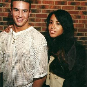 Andrew McLaren and Aaliyah NYC Feb 2000