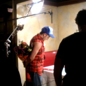 On the set of Love Naturally
