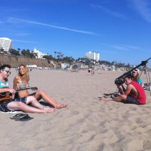 Directing on the Beach