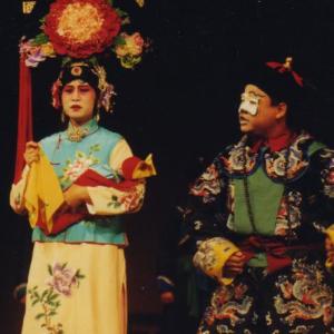 As princess Tiejing in Beijing opera Silang Visits His Mother at Kennedy Theatre 1998