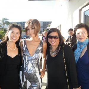 With Bai Ling Elizabeth Sung and Elizabeth Wong at the premiere of Two de Force on June 18th 2012