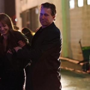 Still of Emily VanCamp and Mark Vanselow in Kerstas 2011