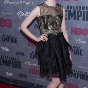 Wrenn Schmidt attends HBOs Boardwalk Empire Season Four New York Premiere at the Ziegfeld Theater