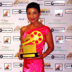 Nollywood Africa Film  Critics Award NAFCA for Best Actress In Lead Role In Diaspora for film The Entrapped