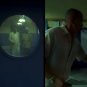 Still of Kourtney Brown and Coby Bell on Burn Notice Breach of Faith