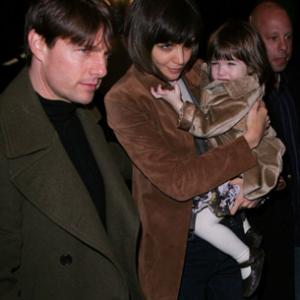 Tom Cruise, Katie Holmes and Suri Cruise