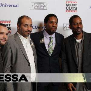 The Odessa Team with Tony Rock at NBC Short Cuts 2011.