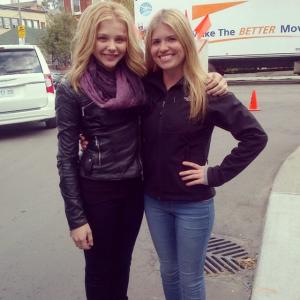 Chloe Grace Moretz and Olivia Gudaniec