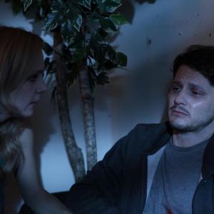 Cassie Shea Watson and STephen Brodie in the film THRUSH