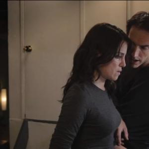 Still of Alanna Ubach and Michael Navarra in Being Us.