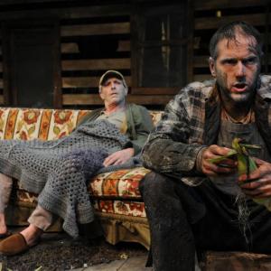 Michael Navarra and Randall King in Buried Child at San Jose Stage Company