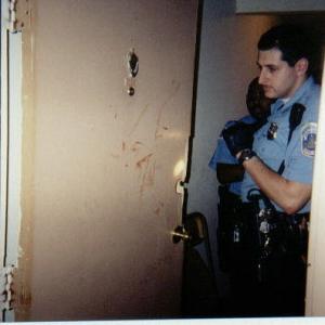 Working a crime scene in Southeast DC in 2000