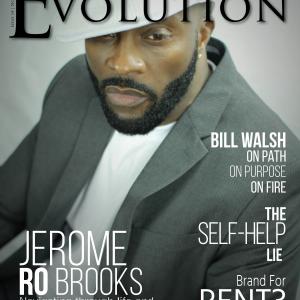 Ro Brooks on the cover of Evolution Magazine Nov2014 Issue