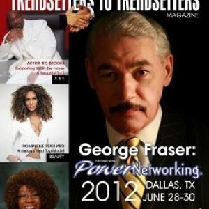 Ro Brooks on cover of Trendsetters To Trendsetters Magazine MayJune 2012