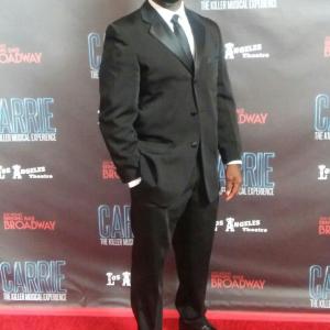 Ro Brooks OTRC at the Opening Night of Carrie The Musical