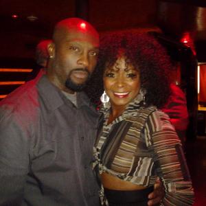 Ro Brooks and Crystal Fox at the Wrap Party for The Haves and the Have Nots