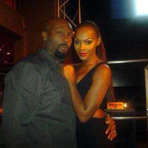 Ro Brooks and Tika Sumpter at the Wrap Party for The Haves and the Have Nots