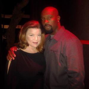 Ro Brooks and Renee Lawless at the Wrap Party for The Haves and the Have Nots