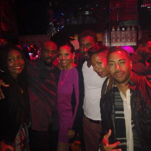 Ro Brooks Shari Headley Medina Islam and Brad James at the Wrap Party for The Haves and the Have Nots