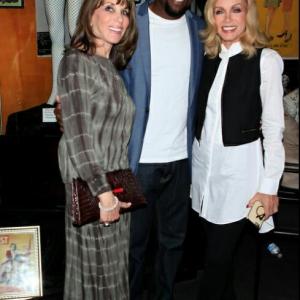 Ro Brooks with 2 beautiful legendary actresses LR Kate Lynder Young and the Restless and Donna Mills General Hospital  the Marilyn Monroe Exhibit  The Hollywood Museum