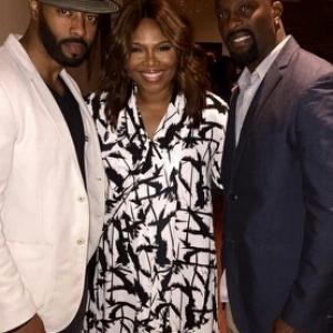 Ro Brooks and Darcas Macopson with Honoree Mona Scott Young Love  Hip Hop Creator  the 8th annual Toast to Urban Entertainment Executives Honoring Women Award Ceremony