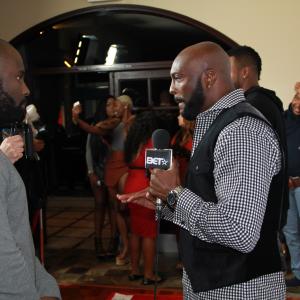Ro Brooks being interviewed OTRC  the BET Music Matters Event