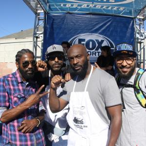 Ro Brooks and Tone Loc giving back  E J Jacksons Turkey Dinner Giveaway
