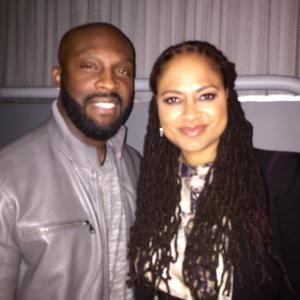 Ro Brooks and Director Ava Duvernay  the screening of her new film Selma