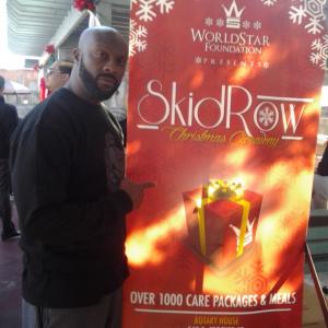 Ro Brooks  the World Star SkidRow Christmas Giveaway