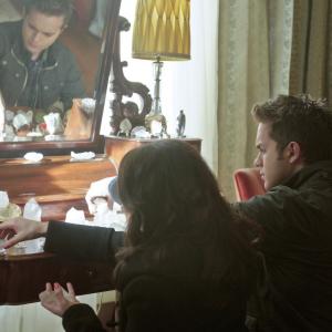 Still of Thomas Dekker and Jessica Parker Kennedy in The Secret Circle 2011