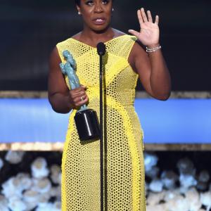 Uzo Aduba at event of The 21st Annual Screen Actors Guild Awards (2015)