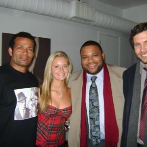 NBCs Law and Order from left Mario Van Peeples Taylor Gildersleeve Anthony Anderson Jeremy Sisto