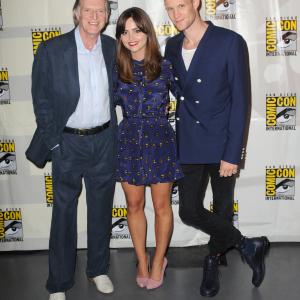 David Bradley Matt Smith and Jenna Coleman at event of Doctor Who 2005