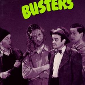 William Billy Benedict Leo Gorcey Huntz Hall and Bobby Jordan in Spook Busters 1946