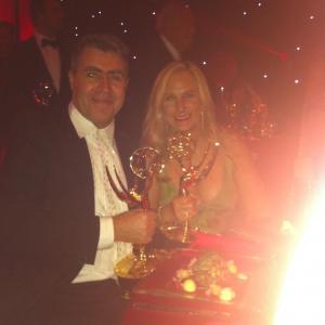 Hemingway and Gellhorns Emmy Winners Javier Navaratte and Joanie Diener Creative Arts Emmys 2013
