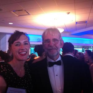 Alexandra Ryan and Walter Murch at Creative Arts Emmys, 2013