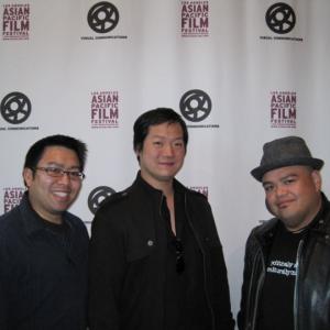 Jimmy Ng, Thomas Isao Morinaka and Alden Ray at the Los Angeles Asian Pacific Film Festival 2010