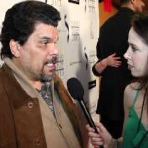 interviewing Luis Guzman at the Soho film festival