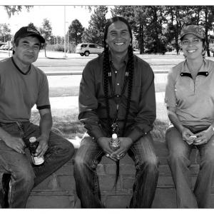 Urban Rez Documentary Shoot  Denver Colorada Larry Pouirer Mo Brings Plenty  Lisa Olkin