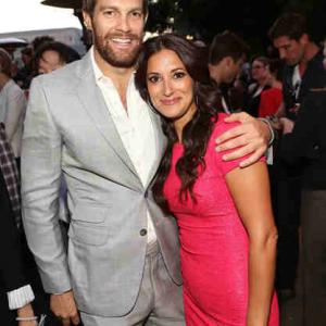 Angelique Cabral and Geoff Stults