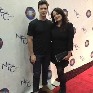 Star Ethan Peck and Director Maria Matteoli at The Wine of Summer U.S. Premiere - Beverly Hills Fine Arts
