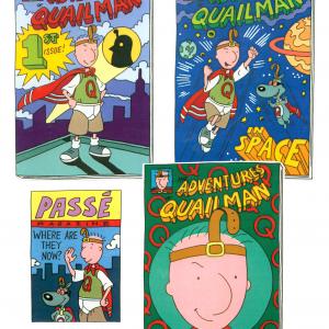 Quailman Comics from the show Disneys Doug