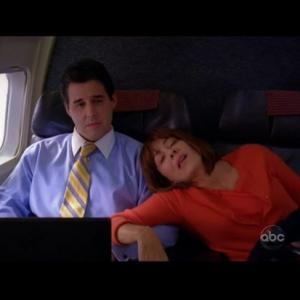 John M. Keating with Patricia Heaton on ABC's The Middle