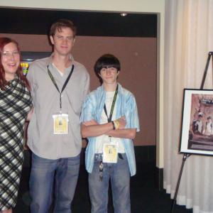 Tristan with Mike McGuire, Producer/Writer and Ashild M. Nordas, Production Designer Liberty Lane Hollywood Film Festival 2010
