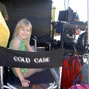 Harley as young Lily Rush Kathryn Morrison Cold Case set