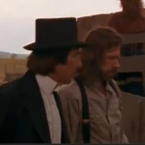 The Undertaker with Chuck Norris on Walker Texas Ranger